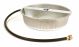 Little Giant Pet Lodge PW13 13 Quart Galvanized Steel Ever Full Bowl