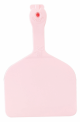 Z Tags 1 Piece Feedlot Ear Tags Blank 50ct - Rose
