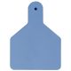 Z Tags Z1 No-Snag-Tag Calf Size Blank 100ct - Blue