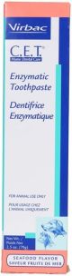 Virbac C.E.T. Enzymatic Toothpaste, Seafood Flavor, 2.5oz