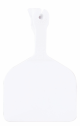 Z Tags 1 Piece Feedlot Ear Tags Blank 50ct - White