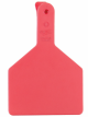 Z Tags 1 Piece Cow ID Ear Tags Blank - Red