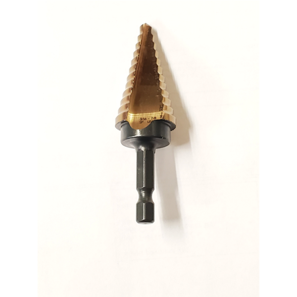 Norseman 01403 Step Drill 3/16-7/8 Inch with 1/4 Inch Shank 
