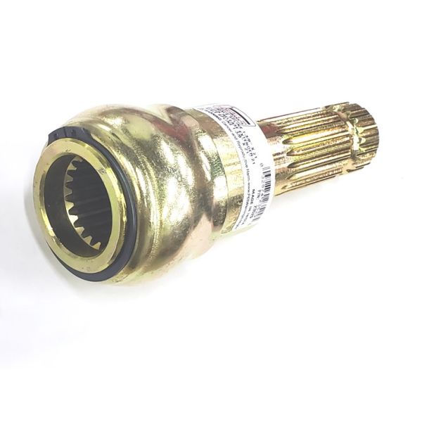 1-3/8" Yellow Zinc Plated Double HH Extension PTO Adapter 