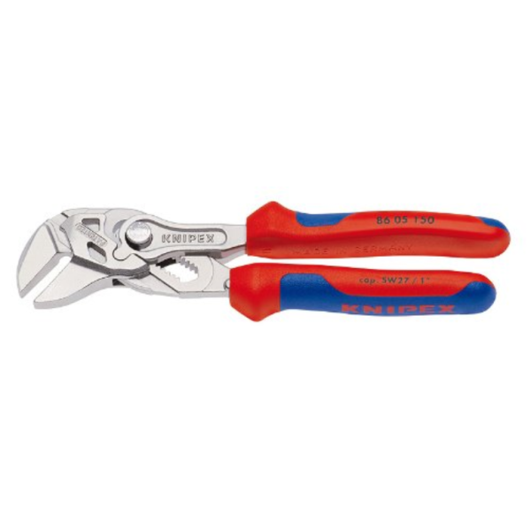 Knipex 86 05 150 6 Mini Pliers Wrench w/ Comfort Grip